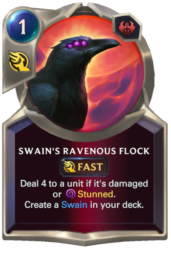Swain's Ravenous Flock Card
