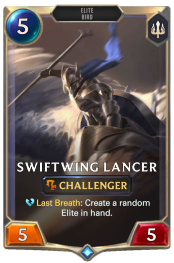 Swiftwing Lancer Card