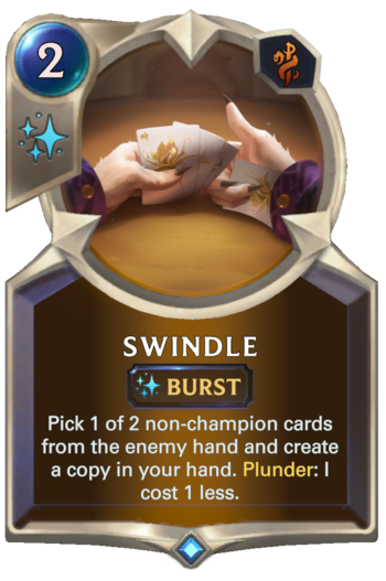 Swindle Card