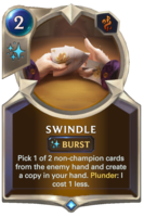 Swindle Card