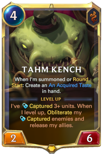 Tahm Kench :: Legends of Card ::