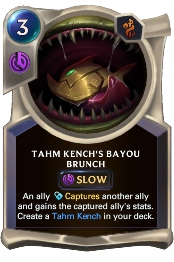 Tahm Kench's Bayou Brunch Card
