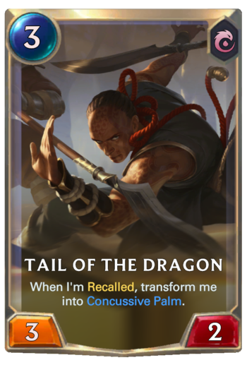 Tail of the Dragon Card