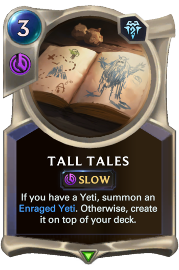 Tall Tales Card