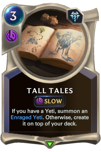 Tall Tales Card