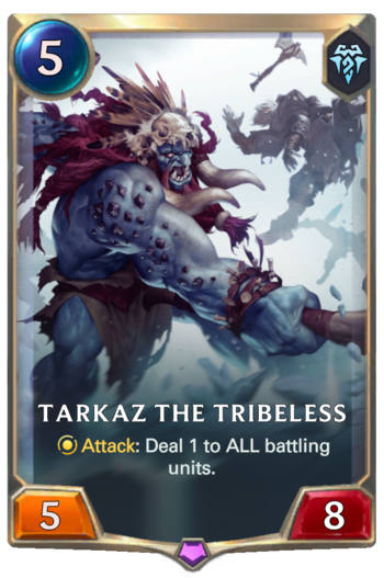 Tarkaz the Tribeless Card