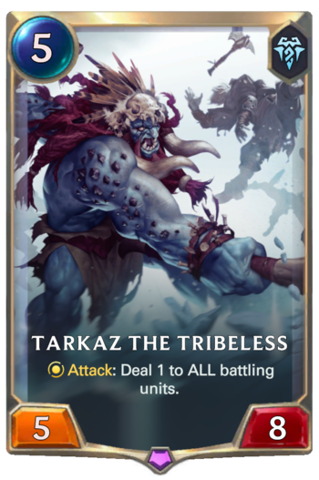 Tarkaz the Tribeless Card