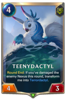 Teenydactyl Card