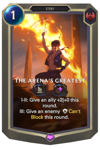The Arena's Greatest Card