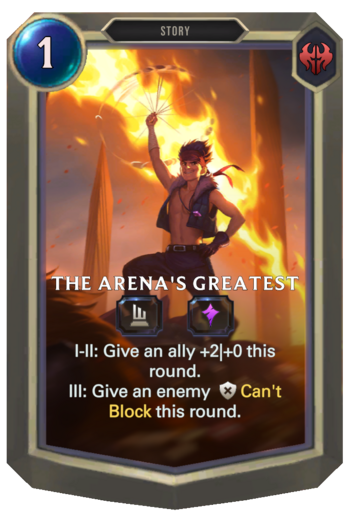 The Arena's Greatest Card