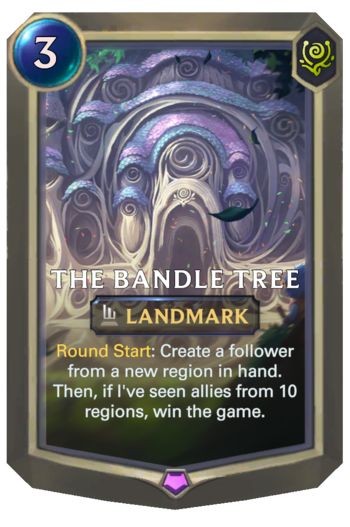 The Bandle Tree Card