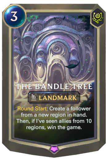 The Bandle Tree Card