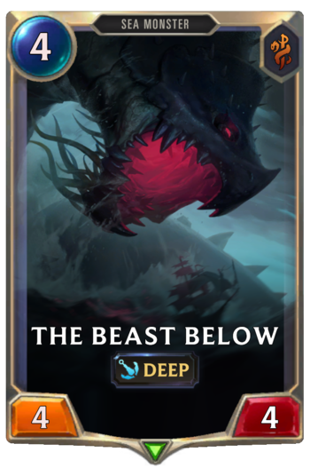 The Beast Below Card