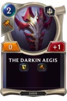 The Darkin Aegis Card
