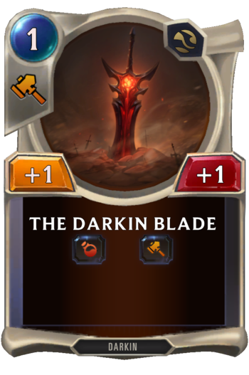 The Darkin Blade Card