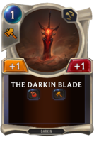 The Darkin Blade Card