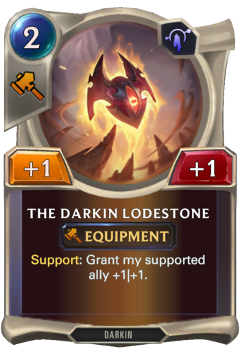 The Darkin Lodestone Card