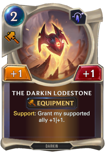 The Darkin Lodestone Card