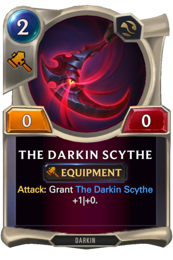 The Darkin Scythe Card