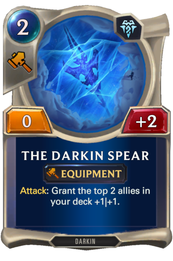The Darkin Spear Card