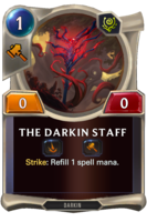 The Darkin Staff Card