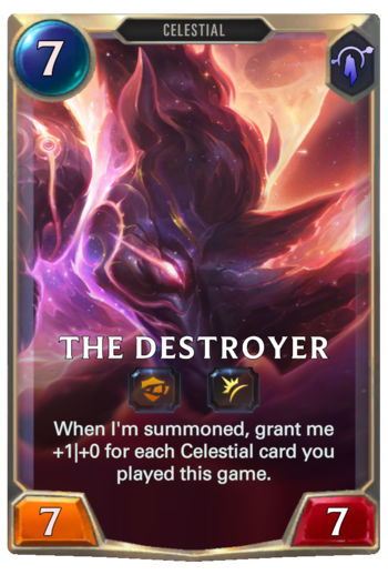 The Destroyer Card
