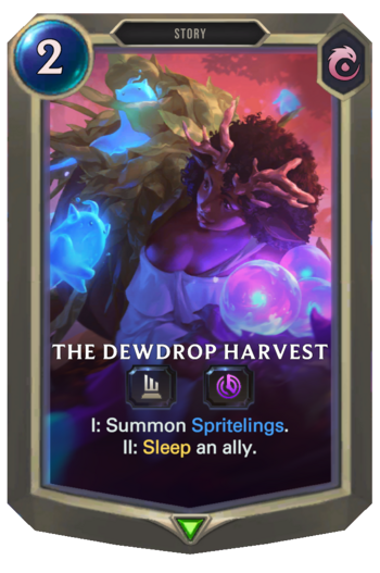 The Dewdrop Harvest Card