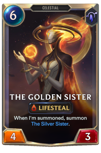 The Golden Sister Card