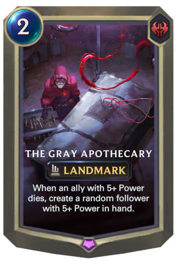 The Gray Apothecary Card