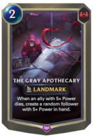 The Gray Apothecary Card