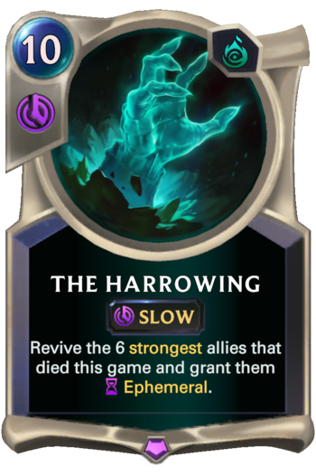 The Harrowing Card