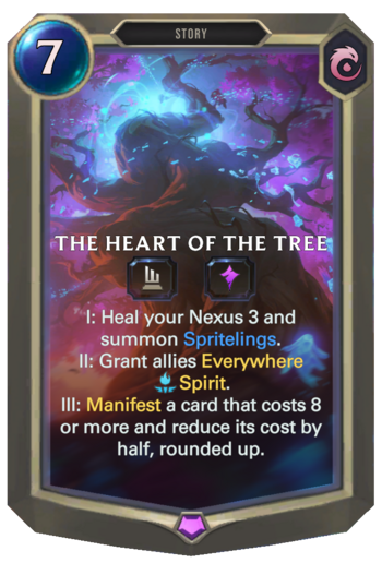 The Heart of the Tree Card