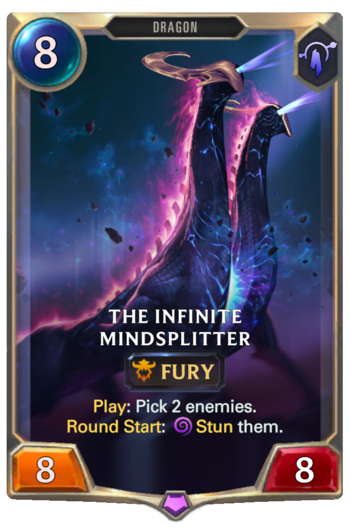 The Infinite Mindsplitter Card