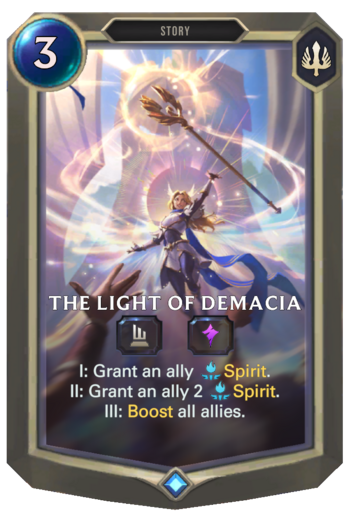 The Light of Demacia Card