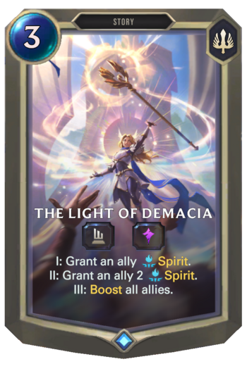 The Light of Demacia Card