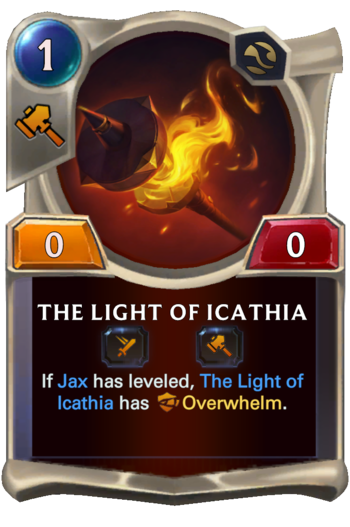 The Light of Icathia Card