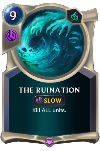 The Ruination Card