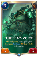 The Sea's Voice Card