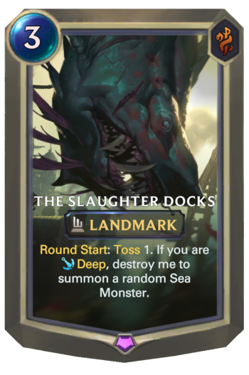 The Slaughter Docks Card