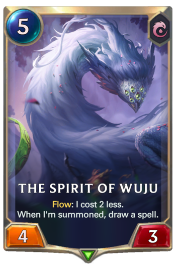 The Spirit of Wuju Card