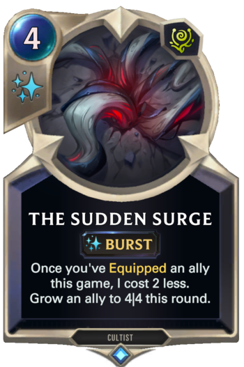 The Sudden Surge Card