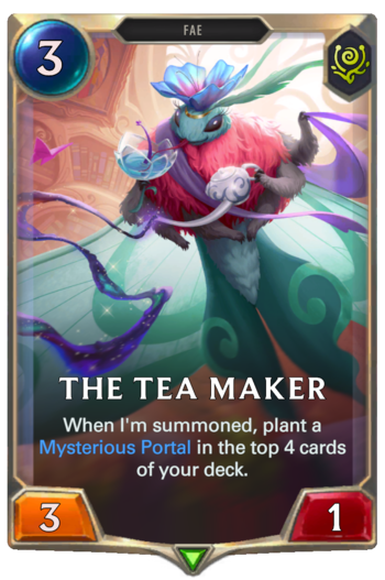 The Tea Maker Card
