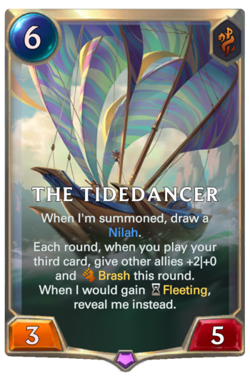 The Tidedancer Card