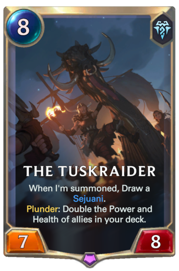 The Tuskraider Card
