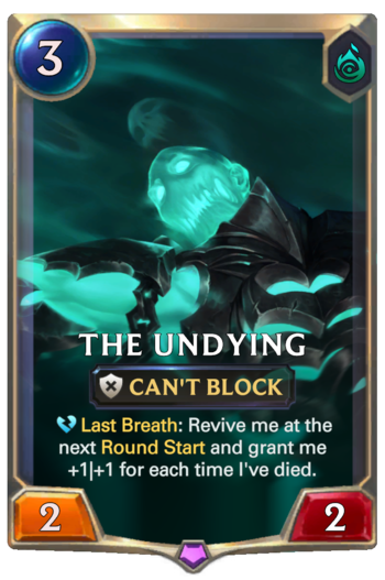 The Undying Card