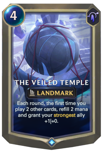 The Veiled Temple Card
