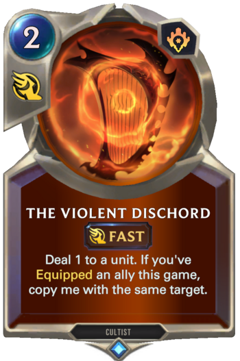The Violent Dischord Card