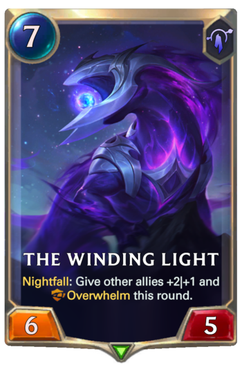 The Winding Light Card