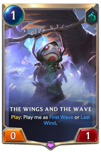 The Wings and The Wave Card