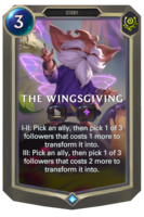 The Wingsgiving Card